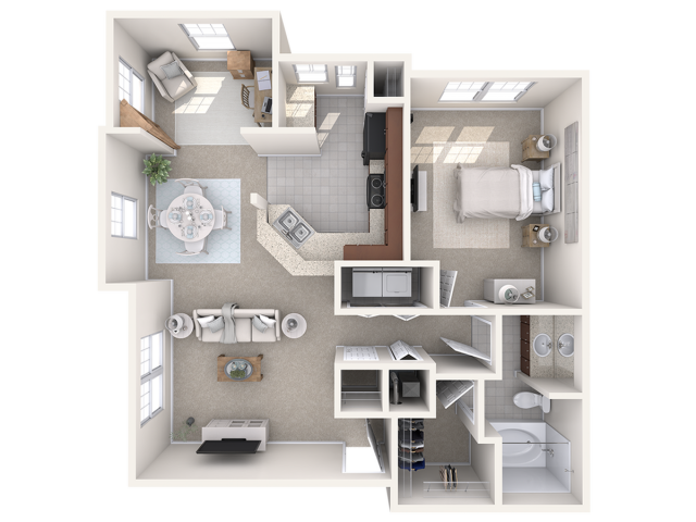Unit 0430 0430 floor plan